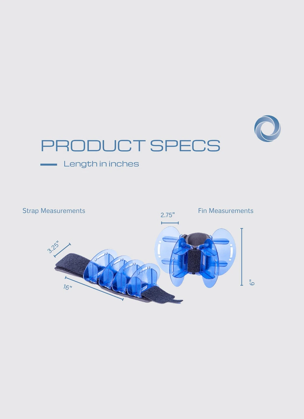 Hydrorevolution Aqualogix MAXIMUM Resistance Fin/Cuff - Image 6