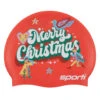 Sporti Christmas Countdown Silicone Swim Cap Jr.