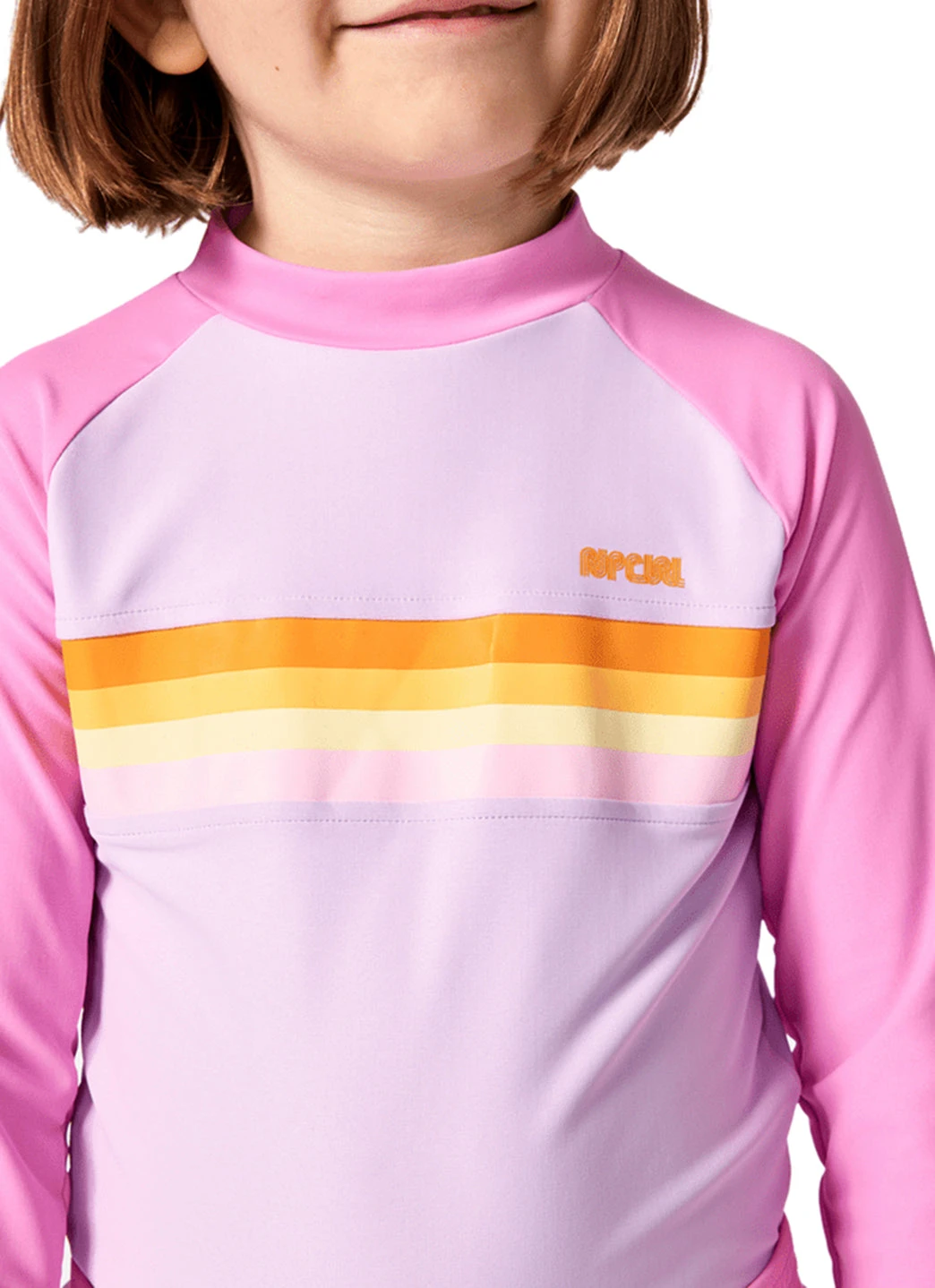 Rip Curl Girls' Rainbow Tide Long Sleeve Rash Guard (Toddler, Little Kid) - Image 6