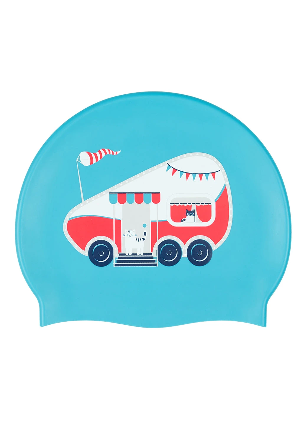 Sporti Roadtrip Silicone Swim Cap - Image 4