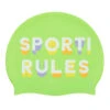Sporti Rules Silicone Swim Cap