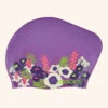 Sporti Spring Meadow Long Hair Bun Silicone Swim Cap