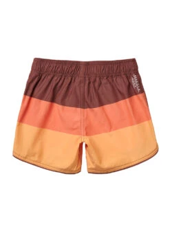 Seaesta Surf Boys' Print Scallop Retro Flare Board Short (Little Kid, Big Kid)