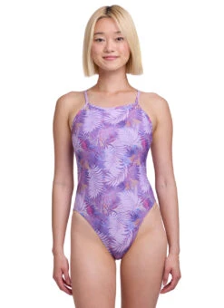 JOLYN Women's Brandon 2 Night Palm One Piece Swimsuit