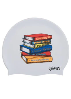 Sporti Chromatic Stacks Silicone Swim Cap