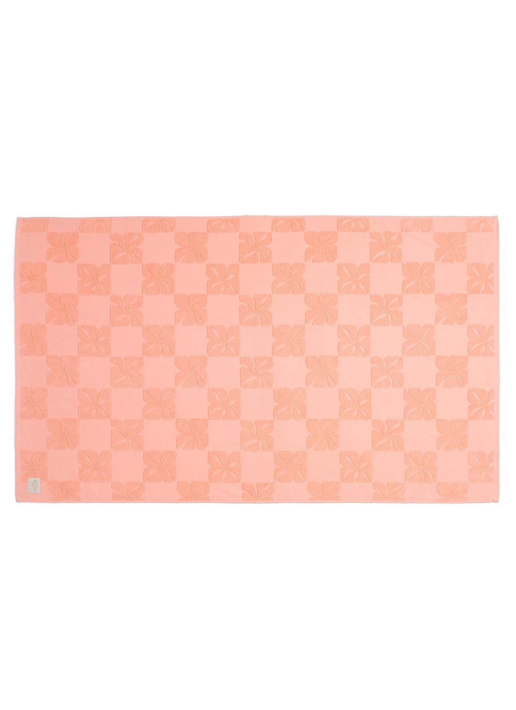 ALOHA Pua Check Beach Towel - Image 6